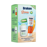 Load image into Gallery viewer, Drakon® promopack ( Sunscreen Gel - Cream SPF 50 +Drakon whitening Roll on Passion Peak) - ladyy