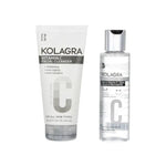 Load image into Gallery viewer, Kolagra VC Facial Wash 200 ML + Kolagra Brightening Toner 200 ML Promoback - ladyy