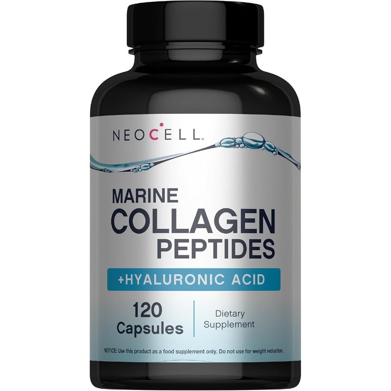 NEOCELL MARINE COLLAGEN PEPTIDES HYALURONIC ACID 120CAPSULES