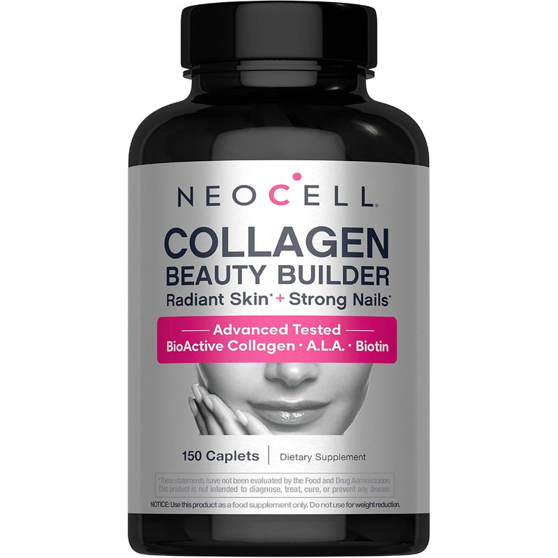NEOCELL COLLAGEN BEAUTY BUILDER RADIANT SKIN + STRONG NAILS 150CAPLETS