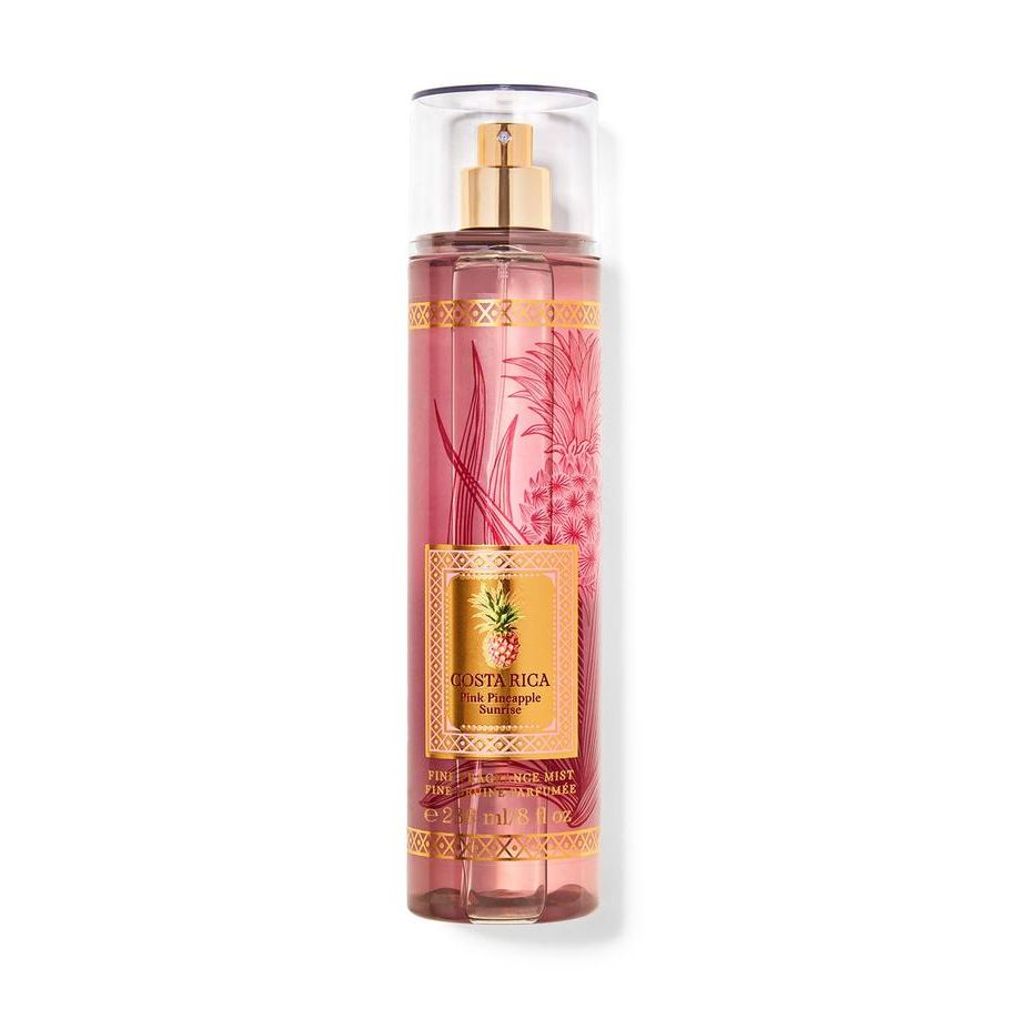 BATH&BODY WORKS COSTA RICE PINK PINEAPPLE MIST 236ML