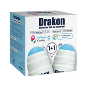 Drakon® Whitening Roll-On Deodorant Lollipop Candy X2 Promo Pack | Long-Lasting Freshness & Brighter Underarms