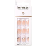 KISS IMPRESS 30 NAILS MEDIUM I THINK I KIMM15