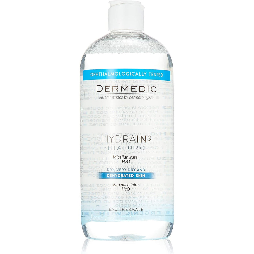 DERMEDIC HYDRAIN3 MICELLAR WATER H2O 500ML - ladyy