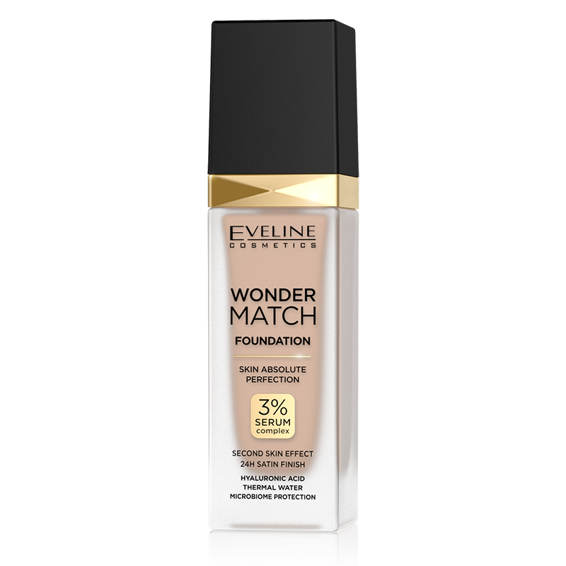 Eveline Cosmetics wonder match foundation 12 light natural 30 ml