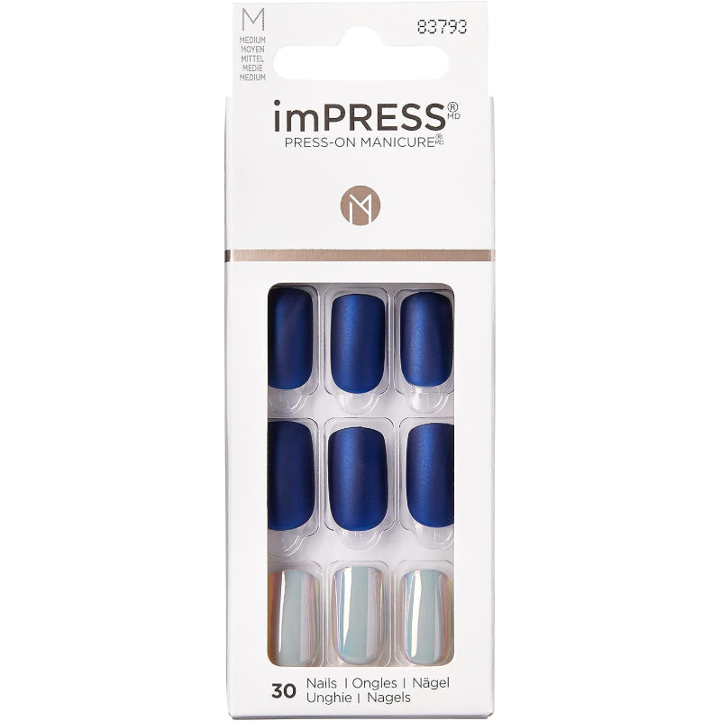 KISS IMPRESS 30 NAILS MEDIUM DAYDREAM KIMM07