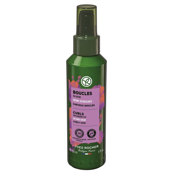 YVES ROCHER CURLS DEFINING CREAM 150ML - ladyy