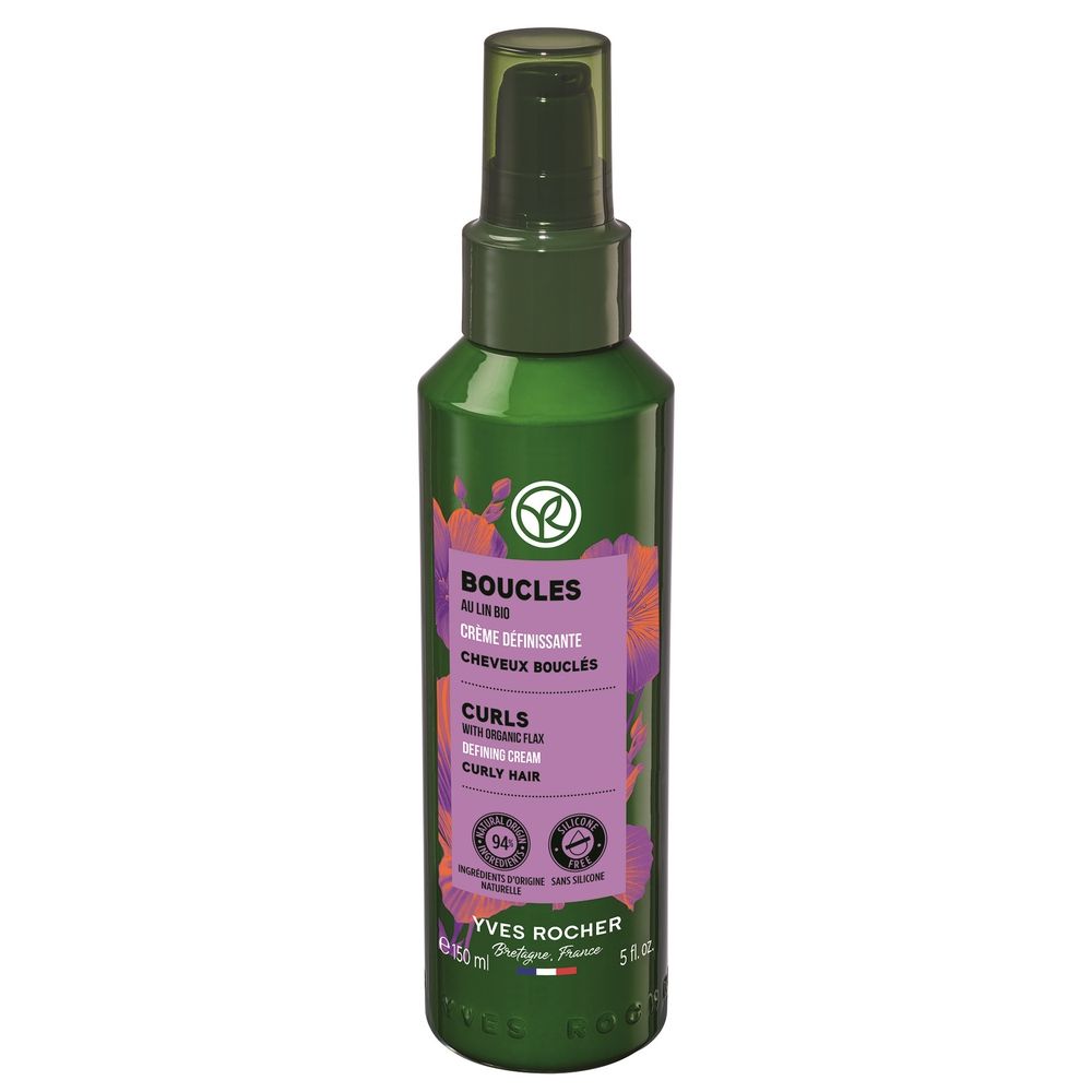 YVES ROCHER CURLS DEFINING CREAM 150ML - ladyy