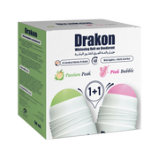Drakon® Promopack Drakon whitening Roll on Pink Bubble + Passion Peak Free