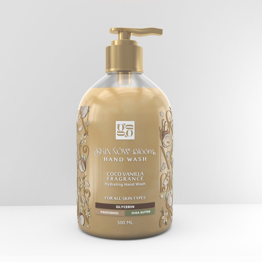 SKIN NOW BLOOM HAND WASH COCO VANILLA 500ML - ladyy