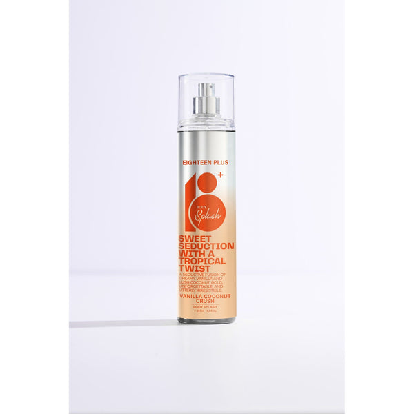 Eighteen Plus 18+ Body splash 250 ml VANILLA COCONUT CRUSH