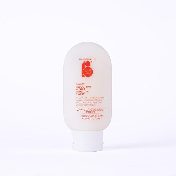 Eighteen Plus 18+ HAND & BODY CREAM 60 ml VANILLA COCONUT CRUSH
