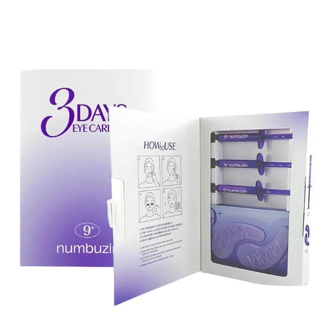 NUMBUZIN NO.9 3 DAYS EYE CARE KIT - ladyy