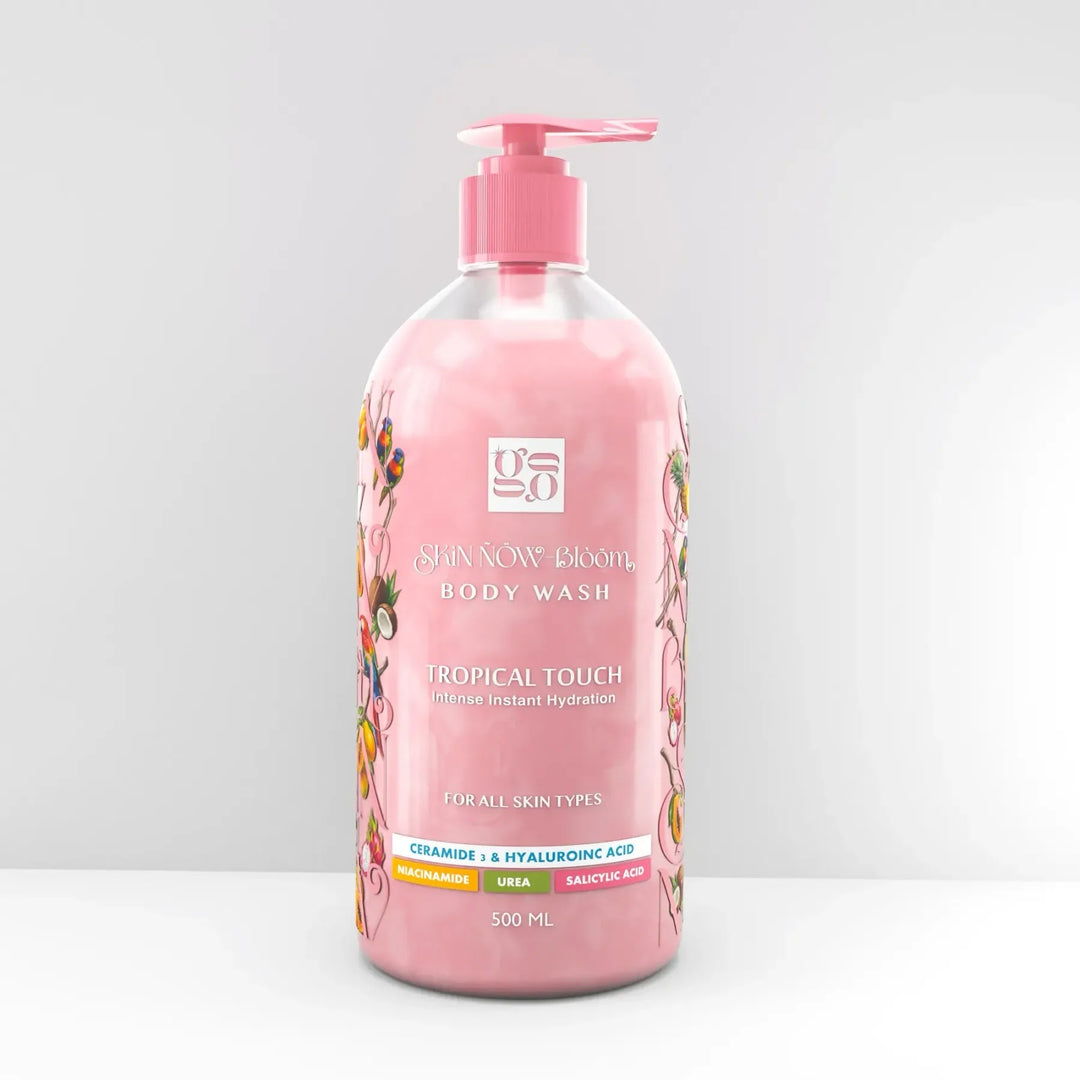 SKIN NOW BLOOM BODY WASH TROPICAL TOUCH 500ML - ladyy