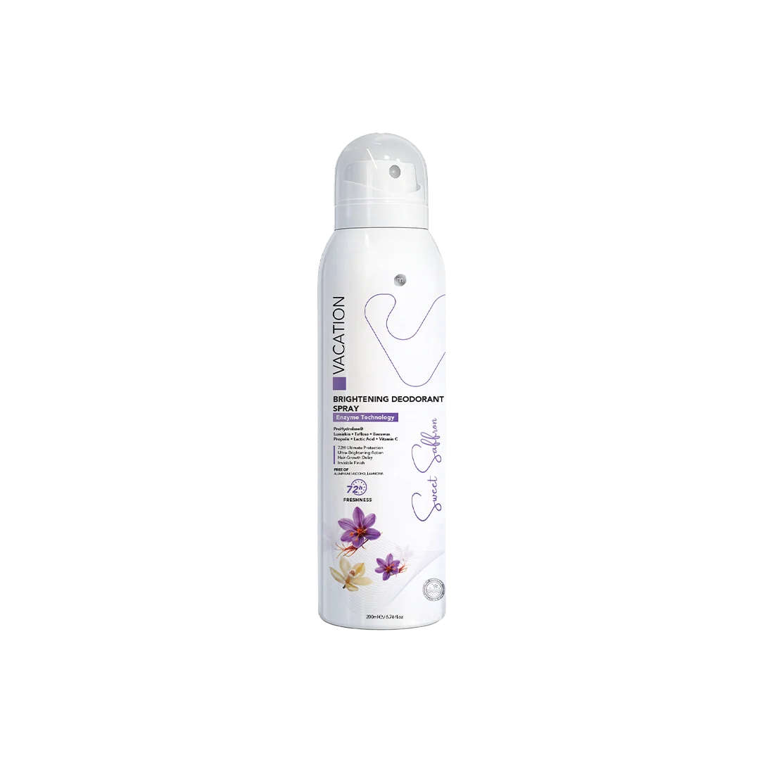 VACATION BRIGHTENING DEODORANT SPRAY SWEET SAFFRON 200ML - ladyy