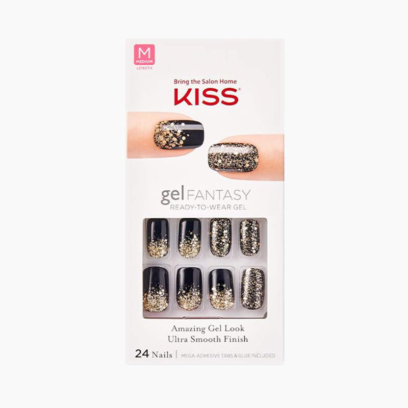 KISS GEL NAILS PAINTED VEIL KGN03