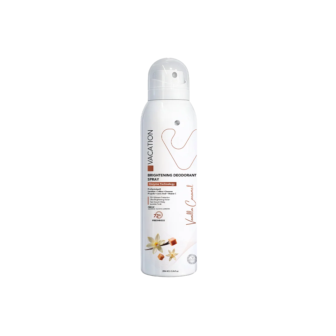 VACATION BRIGHTENING DEODORANT SPRAY VANILLA CARMEL 200ML - ladyy
