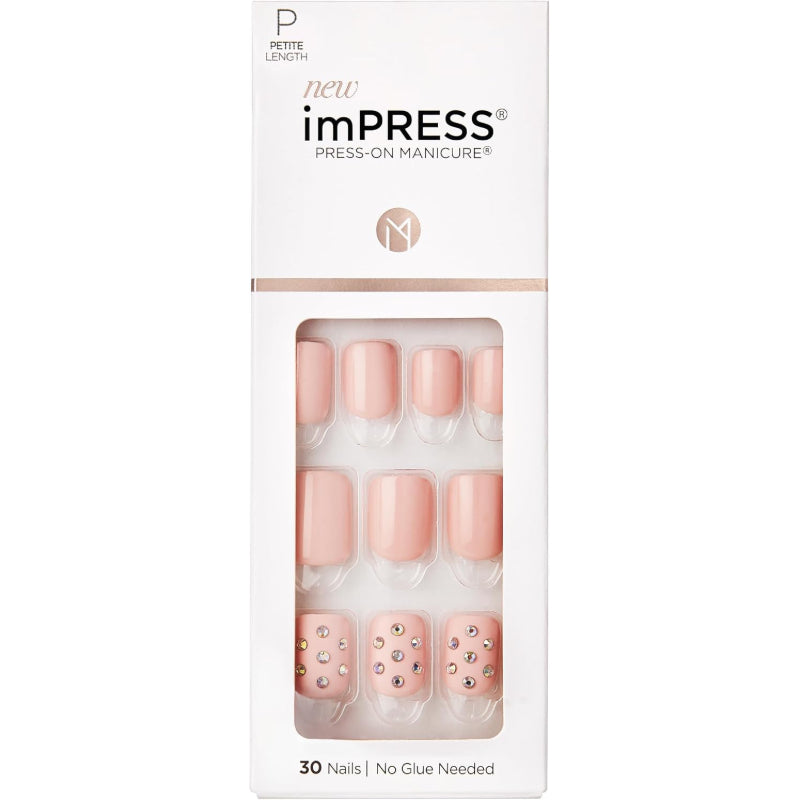 KISS IMPRESS 30 NAILS PETITE SECRETS KIMP01