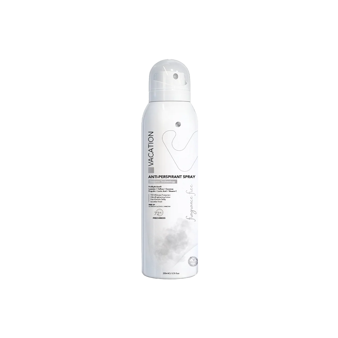 VACATION ANTI-PERSPIRANT SPRAY FRAGRANCE FREE 200ML - ladyy