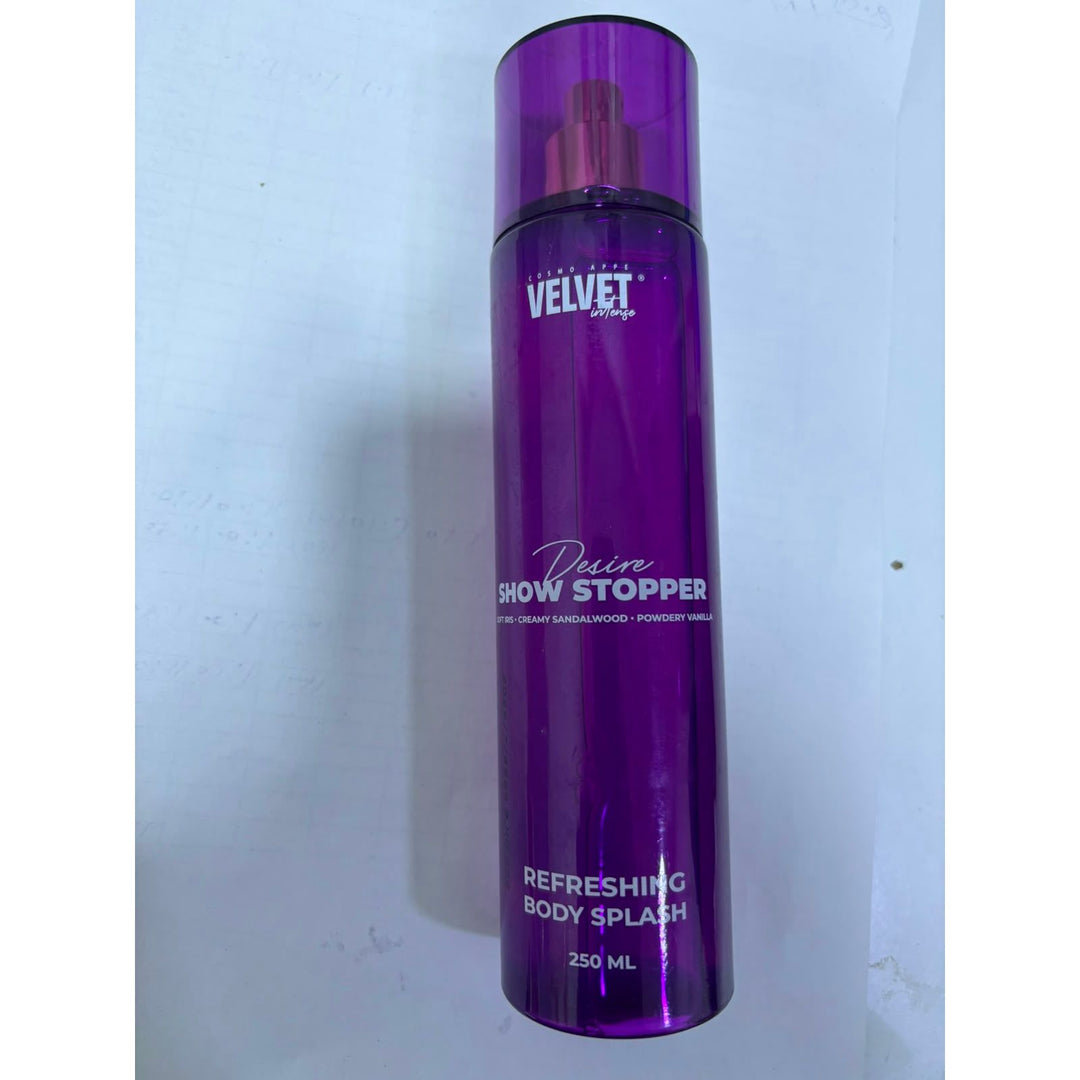 COSMO APPE VELVET DESIRE PURLY HER REFRESHING BODY SPLASH 250ML - ladyy