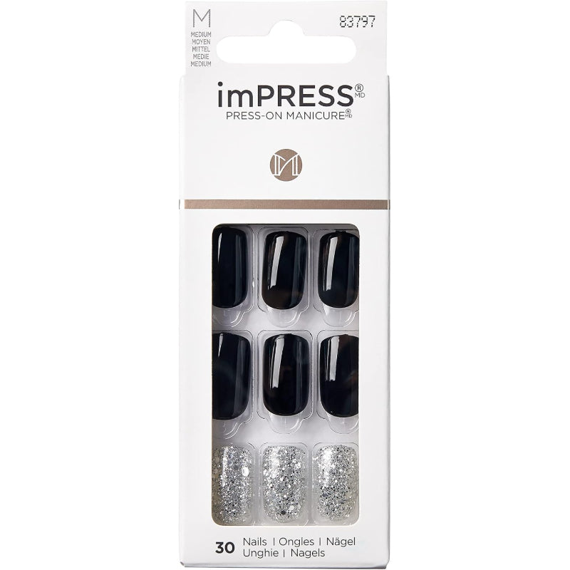 KISS IMPRESS 30 NAILS MEDIUM DESTINY KIMM11
