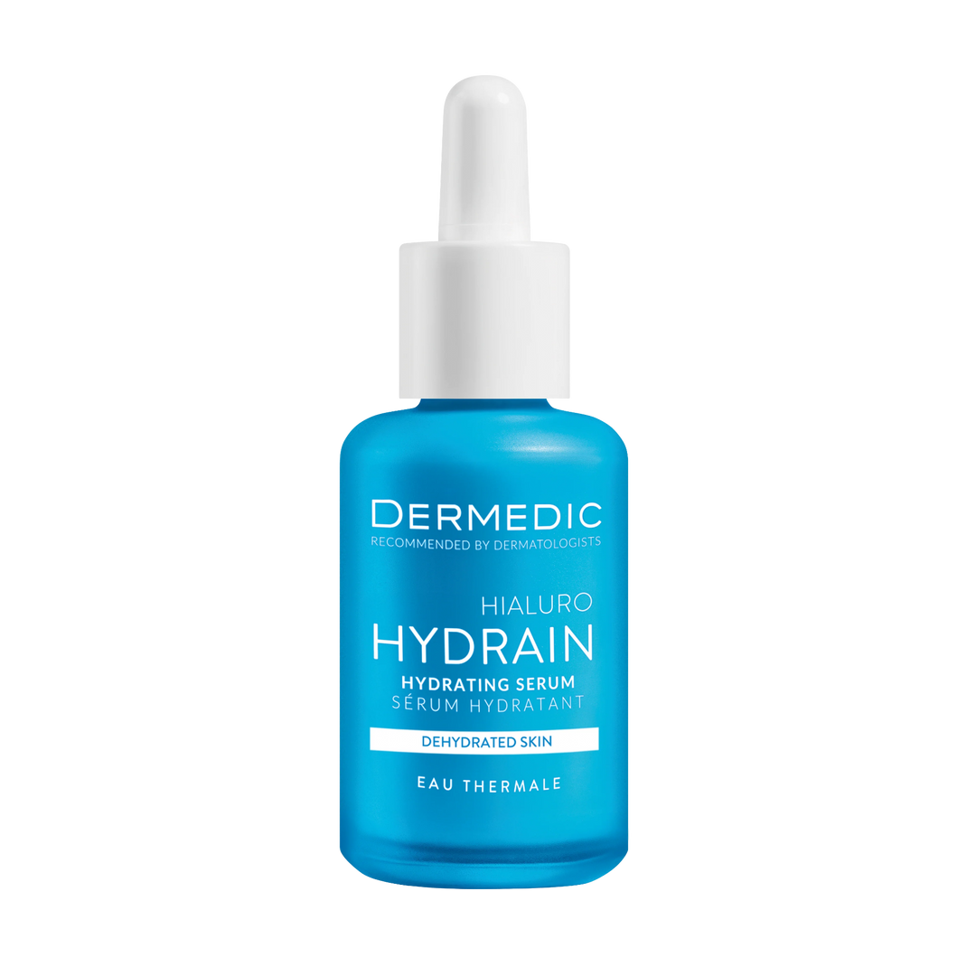 DERMEDIC HYDRAIN3 HYDRATING SERUM FOR FACE NECK & DECOLLETAGE 30ML - ladyy