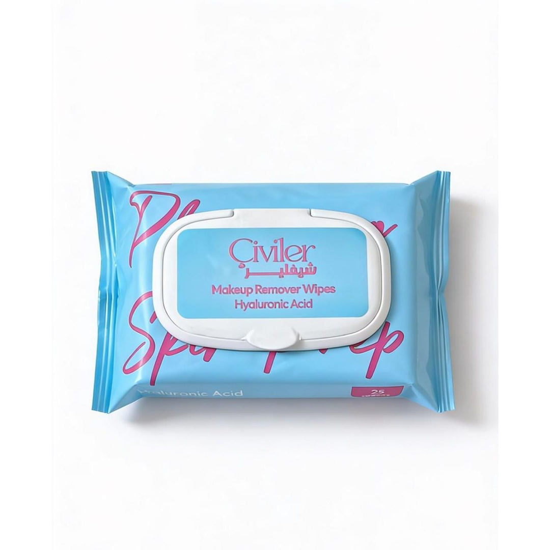 CIVILER Makeup Remover Wipes Hyaluronic Acid