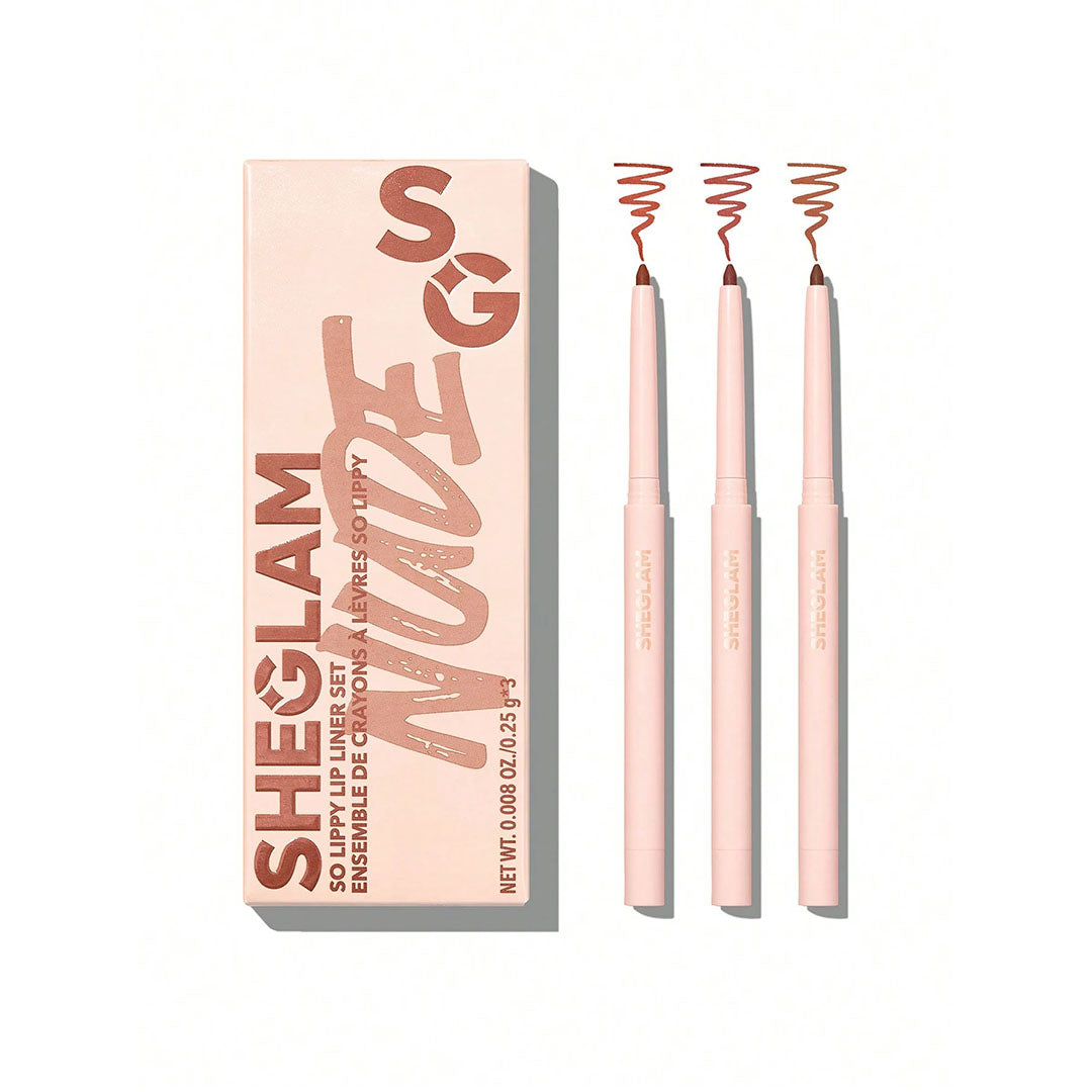 SHEGLAM SO LIPPY LIP LINER SET NUDE