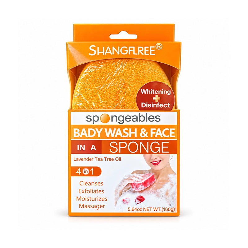 ABO YOUSEF Loofah scrub with collagen orange