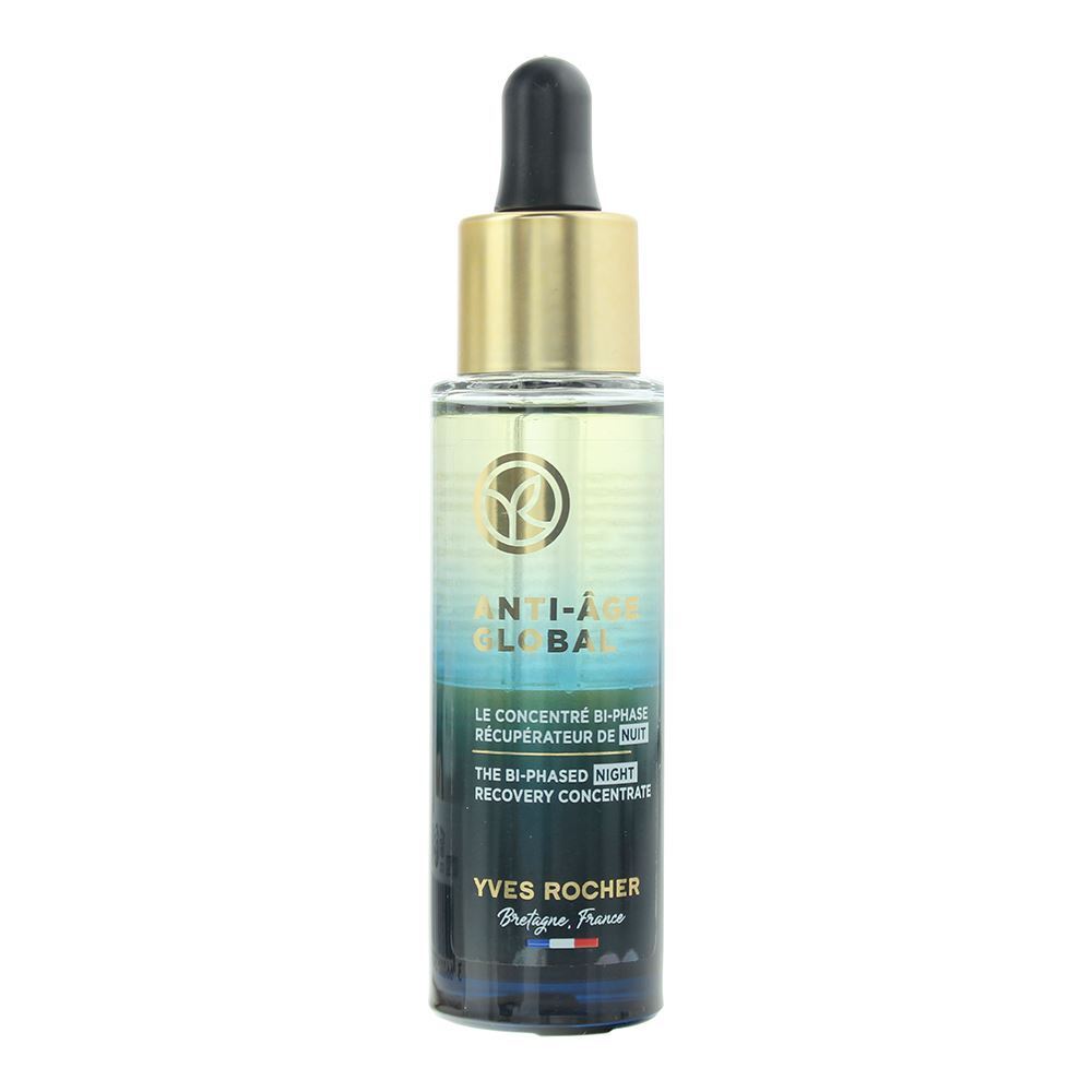 YVES ROCHER BI-PHASED NIGHT RECOVERY CONCENTRATE 30ML - ladyy