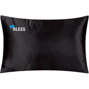 BLESS SATIN PILLOWCASE BLACK