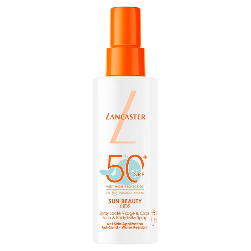 LANCASTER SUN BEAUTY KIDS FACE & BODY MILKY SPRAY SPF50+