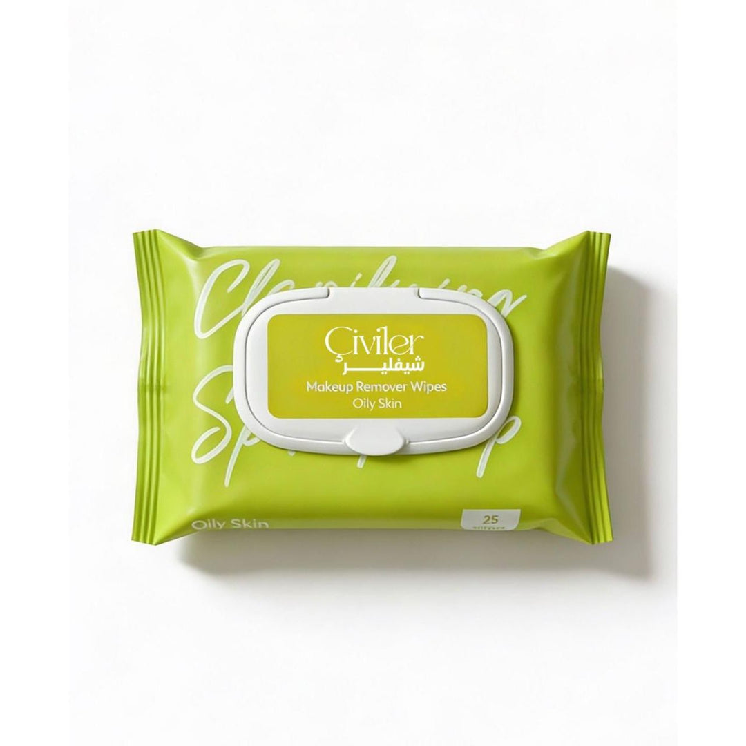 CIVILER Makeup Remover Wipes Oily Skin