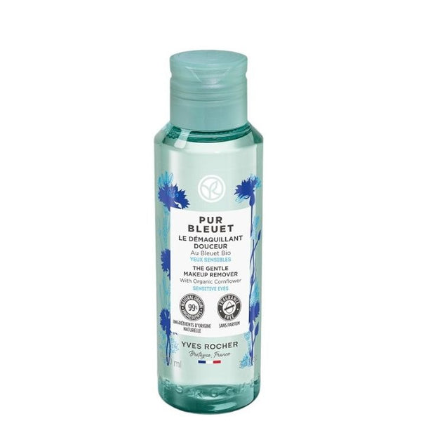 YVES ROCHER PUR BLEUET THE GENTLE MAKEUP REMOVER BOTTLE 100ML - ladyy