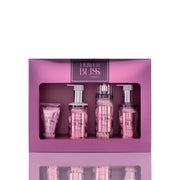 PROMO MOOD FLOWER BODY SPLASH 220ML + HAND CREAM 50ML +SHOWER GEL 200ML +BODY MILK 200ML - ladyy