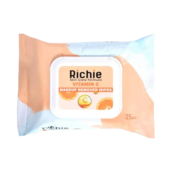 RICHIE VITAMIN C MAKEUP REMOVER WIPES 25PCS - ladyy