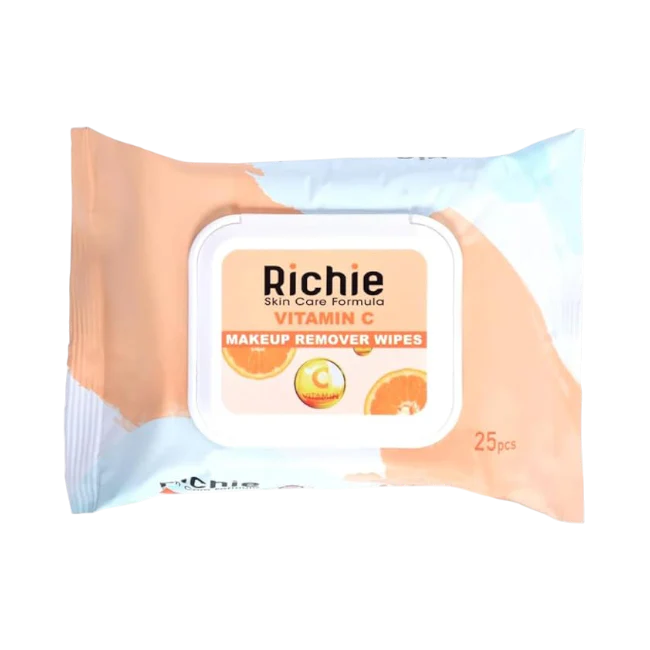RICHIE VITAMIN C MAKEUP REMOVER WIPES 25PCS