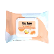 RICHIE VITAMIN C MAKEUP REMOVER WIPES 25PCS
