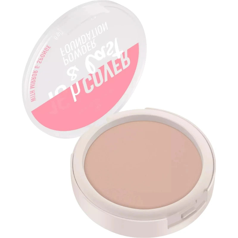 كريم أساس بودرة ESSENCE 16H COVER &amp; LAST 01