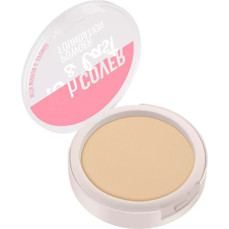 كريم أساس بودرة ESSENCE 16H COVER &amp; LAST 01