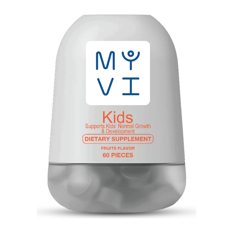 MYVI KIDS DIETARY SUPPLEMENT FRUITS FLAVOR 60 PIECES