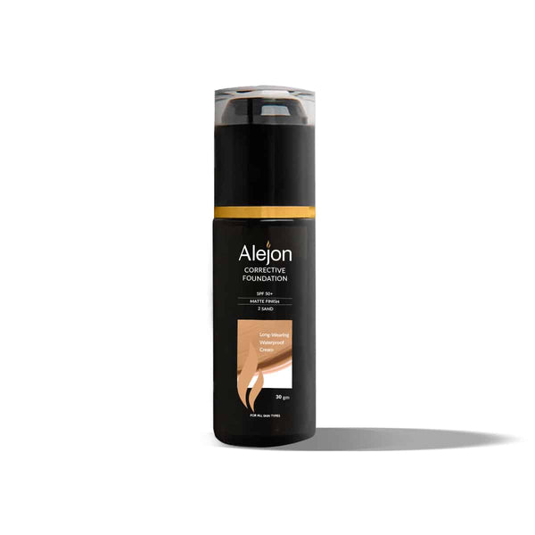 ALEJON CORRECTIVE FOUNDATION 2 SAND SPF 50+ 30GM - ladyy