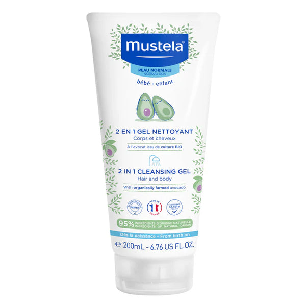 Mustela 2 in 1 Cleansing gel 200 ml - ladyy
