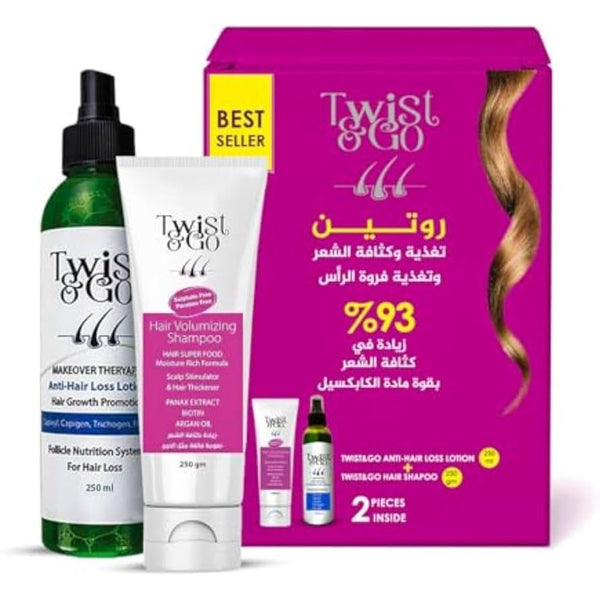 PROMO TWIST&GO SHAMPO + LOTION - ladyy