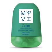 MYVI CALM DIETARY SUPPLEMENT APPLE FLAVOR 60 PIECES
