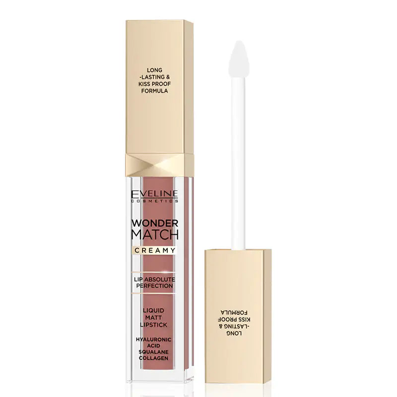 EVELINE WONDER MATCH CREAMY LIPSTICK 09A MILKY NUDE