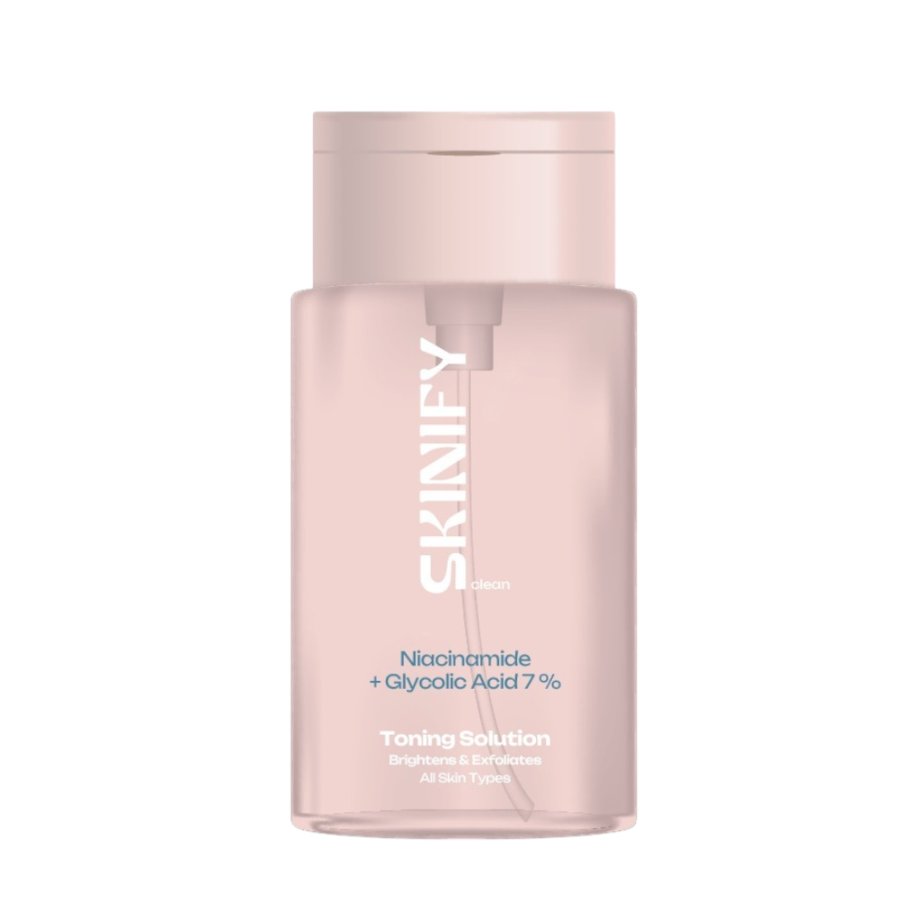 Skinify Clean Niacinamide + Glycolic Acid 7% Toning Solution All Skin Types 200ml