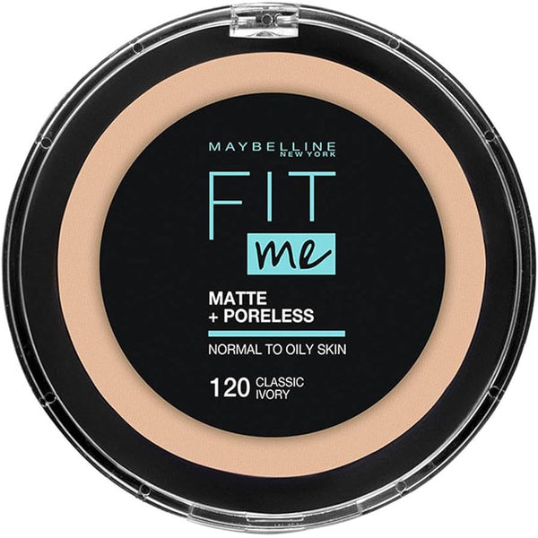 MAYBELINE FIT ME POWDER MATTE 120 - ladyy