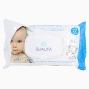 QUALITA WATER BABY WIPES 72 PCS
