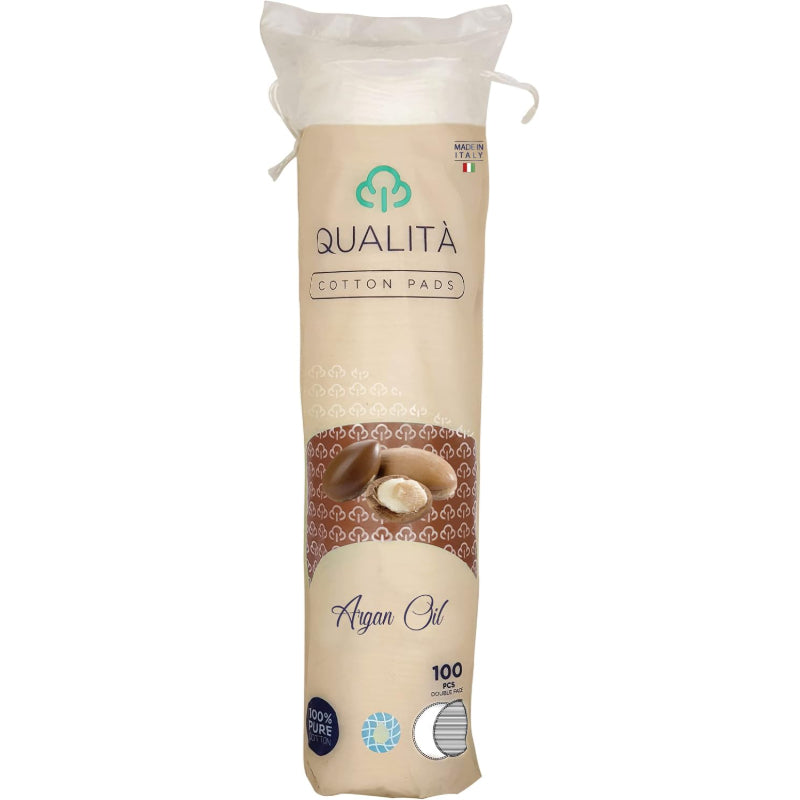 QUALITA COTTON PADS ARGAN 100 PCS